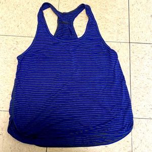 Lululemon striped flowy racerback tank